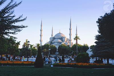 Một vòng Istanbul - thành phố cầu nối châu Á và châu Âu - Du lịch Thổ Nhĩ Kỳ-blue-mosque2.jpg