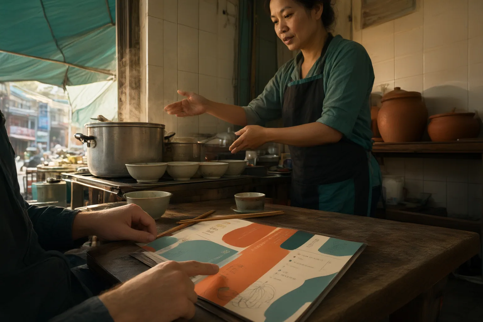 Editorial scene showing practical next steps for Common Menu Terms in Vietnam: A Practical Guide to Reading and Ordering
