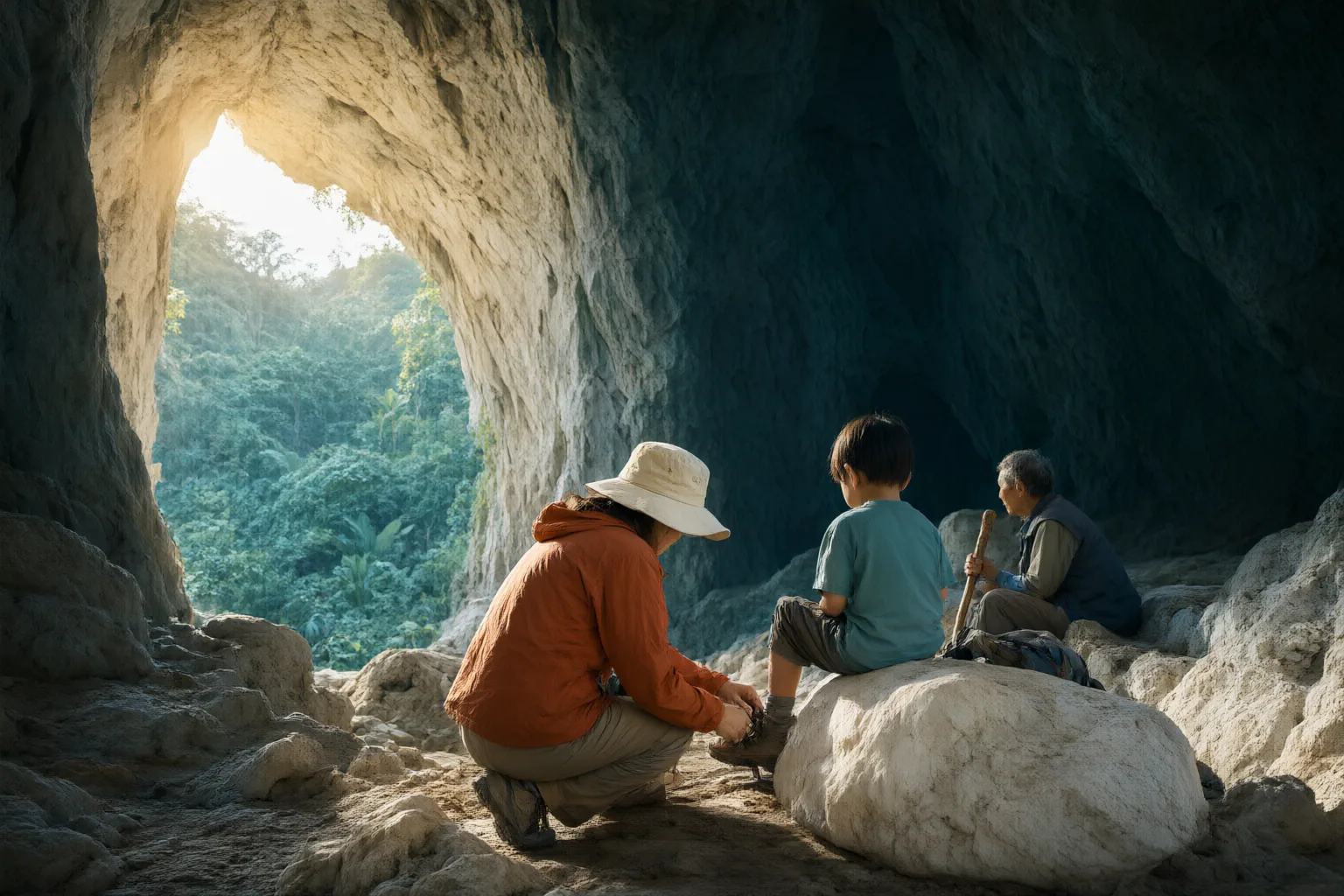 Editorial scene showing practical next steps for How Families Can Choose a Vietnam Cave Experience by Age, Mobility, and Comfort
