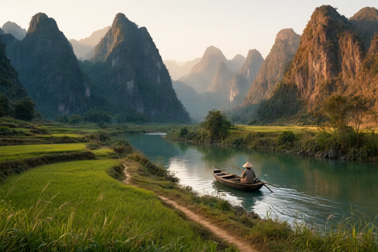 Original editorial hero image for How to Build a Vietnam Itinerary Around Historic Cities, Karst Landscapes, and Rural Mountain Stops