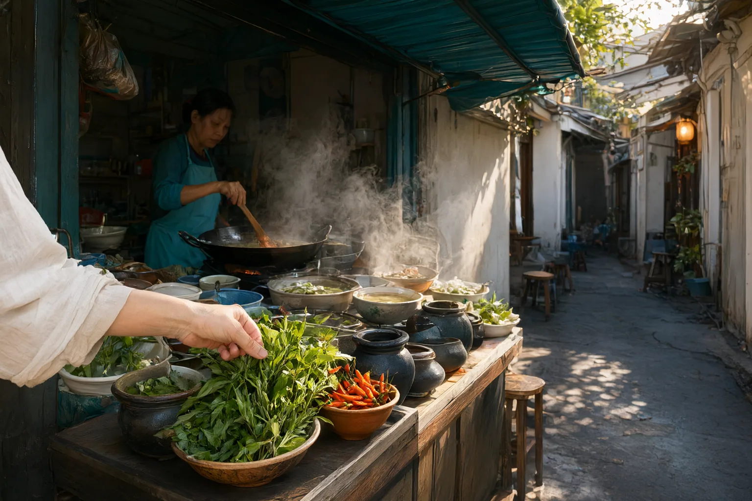 Editorial scene showing practical next steps for How to Plan a Self-Guided Vietnamese Street-Food Walk with Allergies or Dietary Restrictions