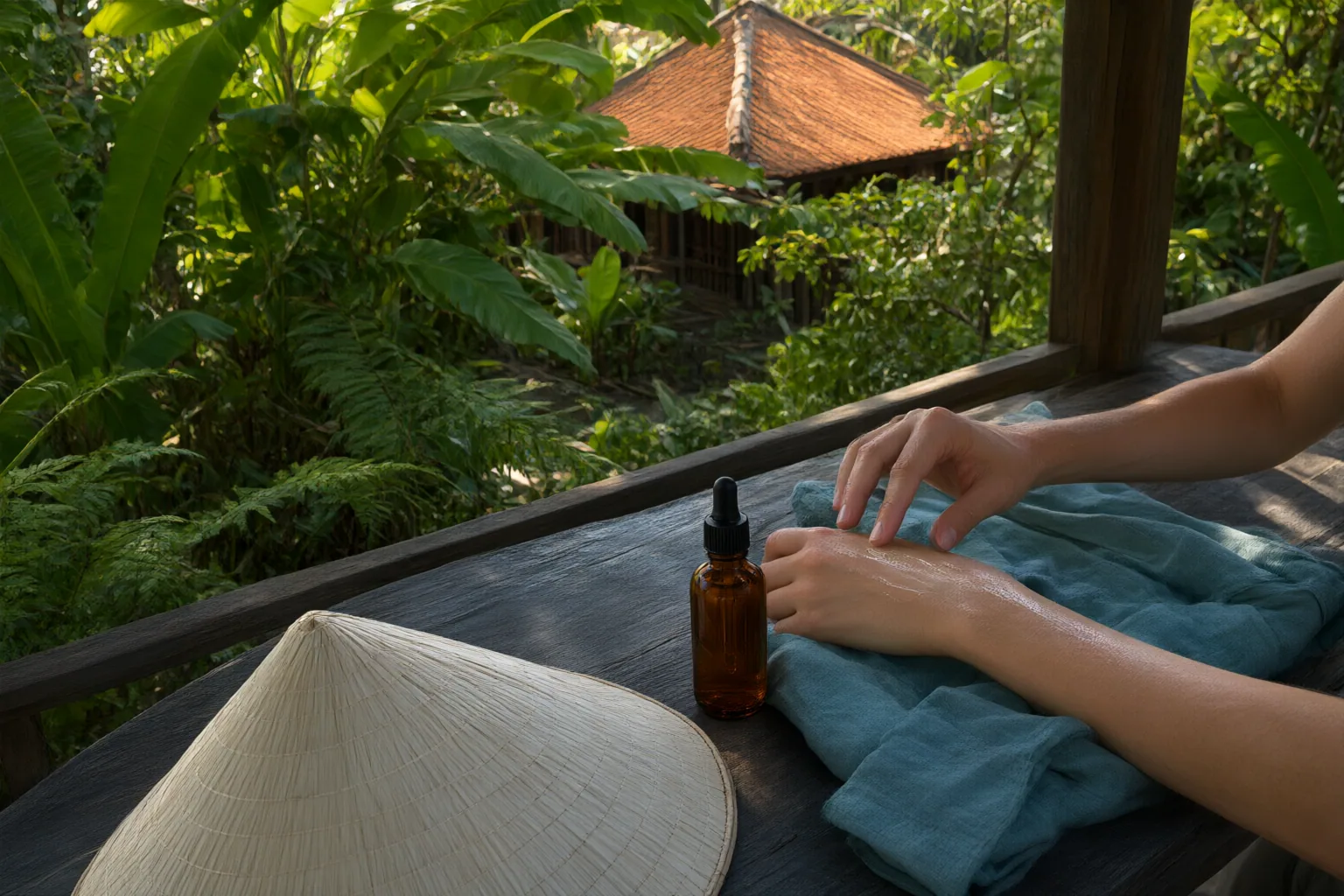 Editorial scene showing practical next steps for How to Plan Mosquito-Bite Precautions for a Vietnam Trip Combining Cities and Rural Stops
