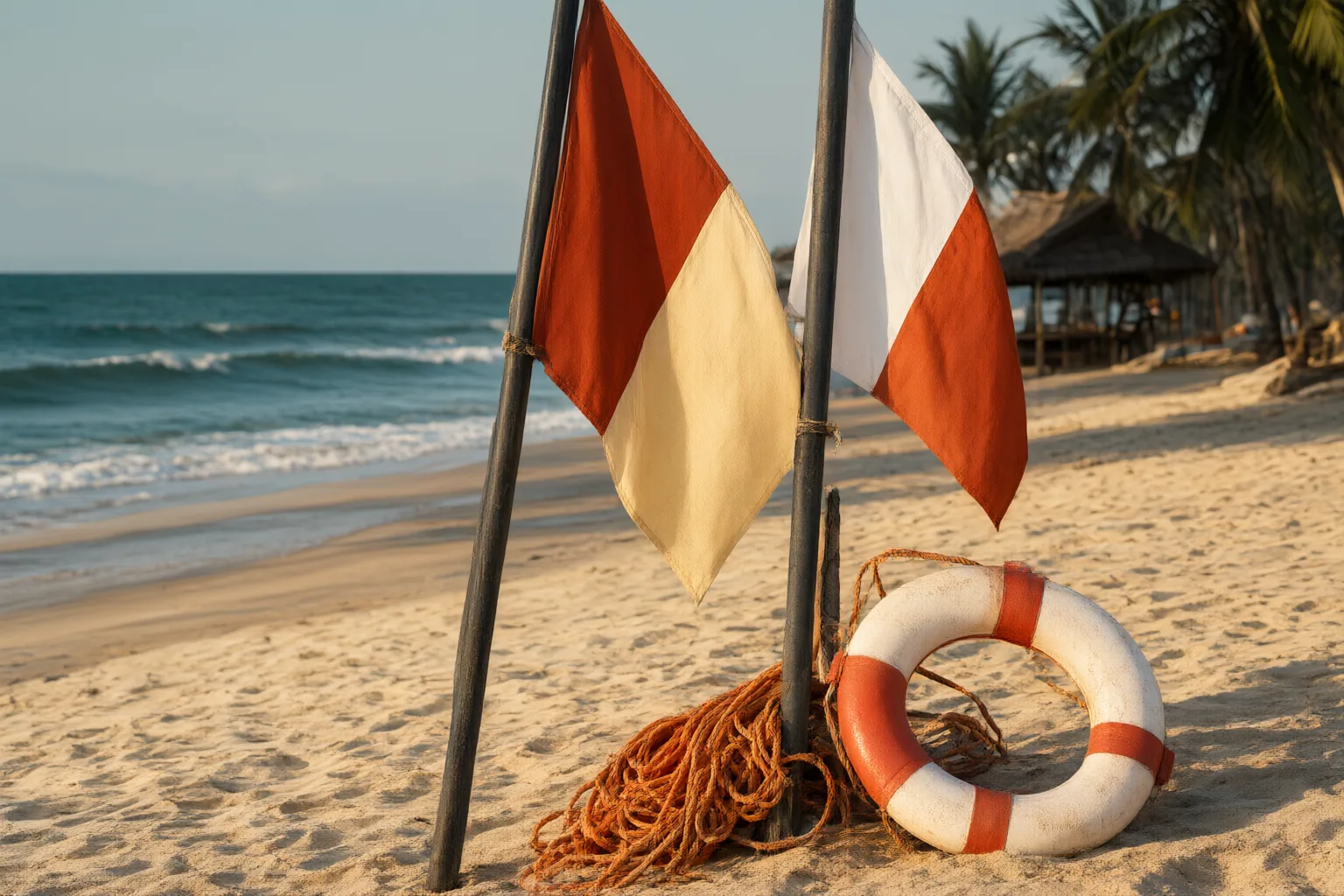 Editorial detail illustrating evidence and decision criteria for Beach Safety Flags in Vietnam: How to Read Warnings, Swimming Zones, and Rip-Current Clues