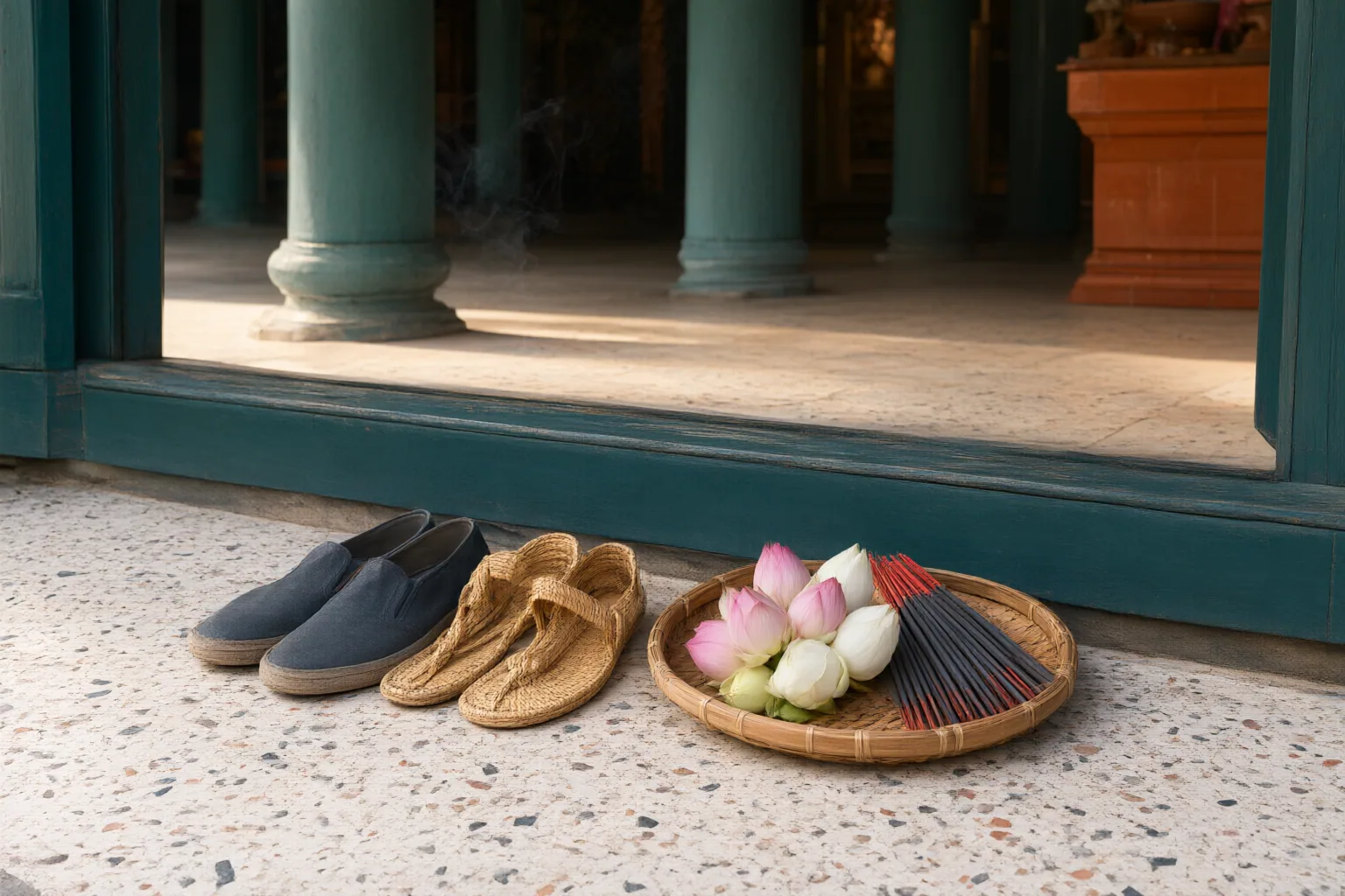 Editorial detail illustrating evidence and decision criteria for Entering a Vietnamese Pagoda: Clothing, Photography, Offerings, and Quiet Conduct
