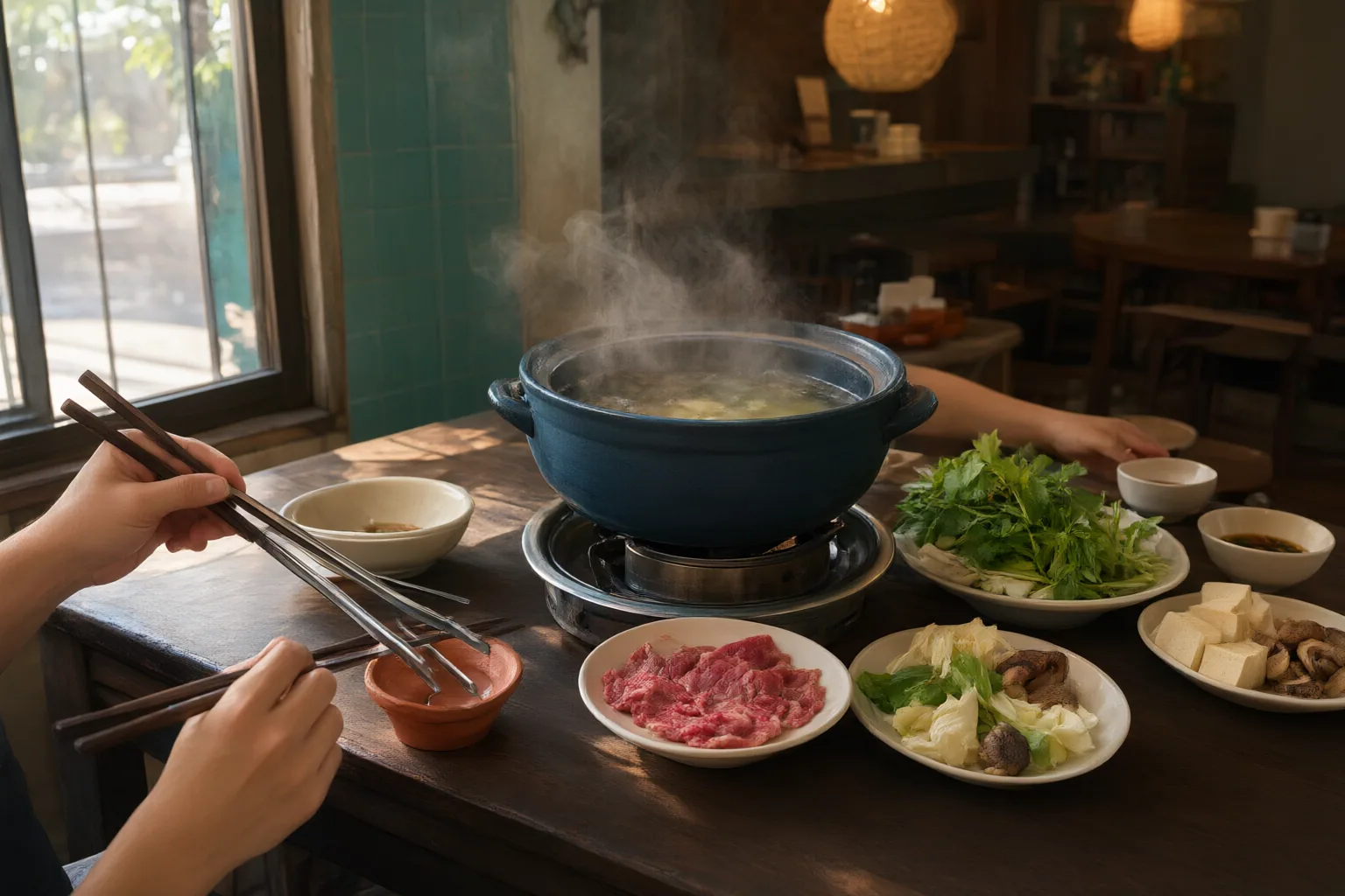 Editorial scene showing practical next steps for How to Order Shared Hotpot at a Vietnamese Restaurant: A First-Timer’s Guide