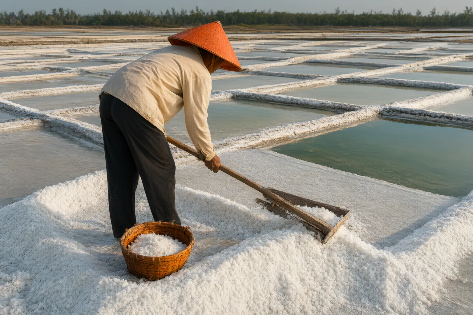 Editorial scene showing practical next steps for How to Visit a Working Salt Field in Vietnam Respectfully